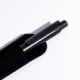 Bolígrafo de aluminio color negro