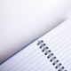 Cuaderno ecológico de cubierta de fibra de trigo