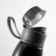 Botella de aluminio color metálico capacidad de 650 ml