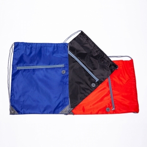Morral de poliéster con cordón
