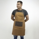 Mandil de loneta con bolsa frontal