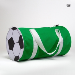 Maleta tricolor de poliéster