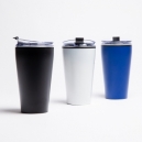 Termo de acero inoxidable y plástico con capacidad de 400 ml