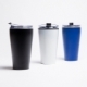 Termo de acero inoxidable y plástico con capacidad de 400 ml