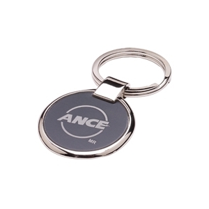 Llavero Macedonia de metal con placa