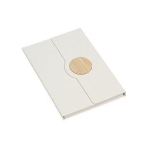Libreta fabricada en milk paper