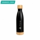 Botella de acero inoxidable reciclado cap 500 ml