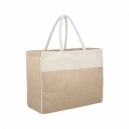 Bolsa de yute laminada con algodón