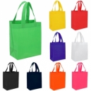 Mini bolsa ecológica termosellada con asa y fuelle