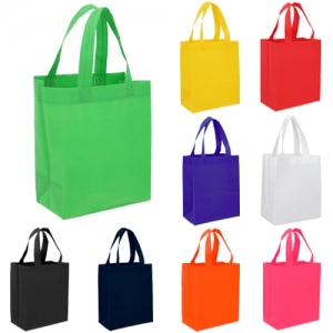 Mini bolsa ecológica termosellada con asa y fuelle