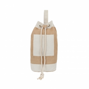 Mochila de yute con forro
