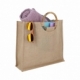 Bolsa de yute con doble asas