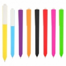 Bolígrafo de plástico de color sólido