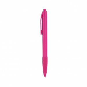 Bolígrafo de plástico de color sólido