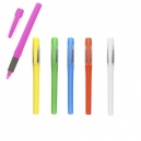 Marcatextos de plástico con clip de color