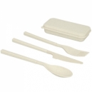 Set de cubiertos wheat straw desarmables