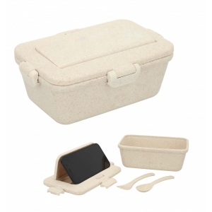 Contenedor para aliento de wheat straw
