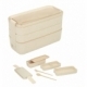 Contenedor para alimento de wheat straw cap 900 ml