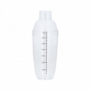 Shaker de plástico con tapa