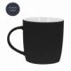 Taza de cerámica con acabado rubber cap 350 ml
