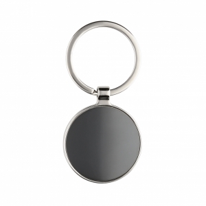 Llavero metálico circular