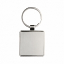 Llavero metálico de placa solida