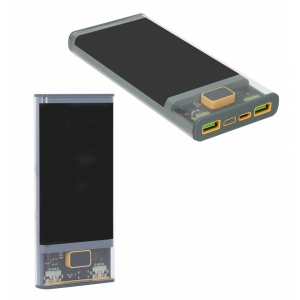 Power Bank transparente de 10000 mah