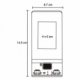 Power Bank transparente de 10000 mah
