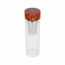 Termo con doble pared de vidrio cap 420 ml