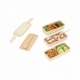 Contenedor para alimento de wheat straw cap 900 ml
