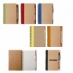 Libreta de papel reciclado con bolígrafo