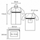 Impermeable de botones