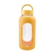 Cilindro de vidrio con manga de silicón cap de 800 ml