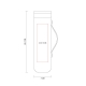 Termo de doble pared de acero inoxidable  cap 590 ml
