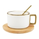 Taza Mabum con base bambu