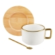 Taza Mabum con base bambu