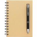 Set de libreta con bolígrafo