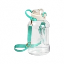 Botella jumbo de plástico transparente cap de 1400 ml