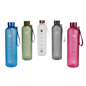 Cilindro de plástico con capacidad de 1000 ml