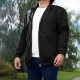 Chamarra casual exterior todo de algodón y forro 95xC poliéster y 5xC algodón