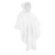 Impermeable con capucha cordón y botones frontales