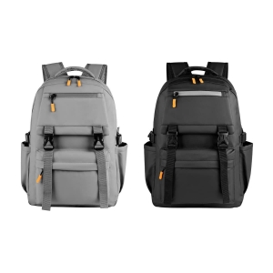 Mochila casual de vinil con poliéster