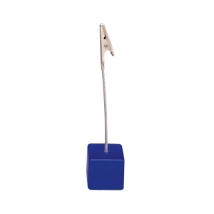 Porta notas de resina con pinza caiman