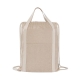 Bolsa-mochila ecológica de algodón reciclado