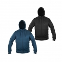 Elegante sudadera deportiva con gorro de poliéster