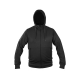 Elegante sudadera deportiva con gorro de poliéster