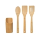 Juego de 3 utensilios de bambú ideal para la cocina
