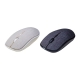 Elegante mouse inalámbrico con diseño ergonómico