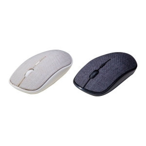 Elegante mouse inalámbrico con diseño ergonómico