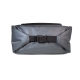 Elegante lonchera con interior plastificado